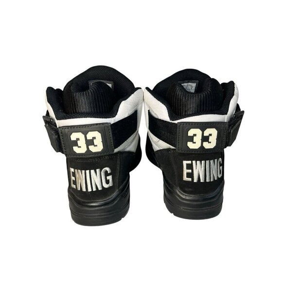 Patrick Ewing Athletics 33 Hi Sneaker Black/White/Silver Men\'s 7 Retro Style main image 5